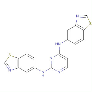 500544-73-0  2,4-Pyrimidinediamine, N,N'-bis(5-benzothiazolyl)-