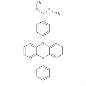 500556-05-8  Phenazine, 5-[4-(dimethoxymethyl)phenyl]-5,10-dihydro-10-phenyl-