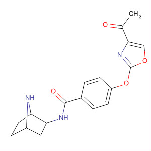 500557-94-8  Benzamide,4-[(4-acetyl-2-oxazolyl)oxy]-N-(1S,2R,4R)-7-azabicyclo[2.2.1]hept-2-yl-