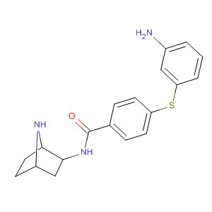 500558-52-1  Benzamide,4-[(3-aminophenyl)thio]-N-(1S,2R,4R)-7-azabicyclo[2.2.1]hept-2-yl-