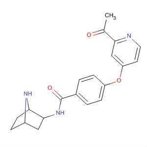 500560-74-7  Benzamide,4-[(2-acetyl-4-pyridinyl)oxy]-N-(1S,2R,4R)-7-azabicyclo[2.2.1]hept-2-yl-