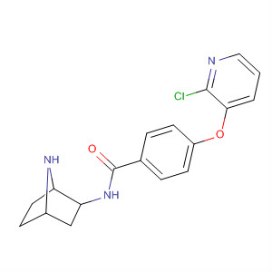500561-11-5  Benzamide,N-(1S,2R,4R)-7-azabicyclo[2.2.1]hept-2-yl-4-[(2-chloro-3-pyridinyl)oxy]-