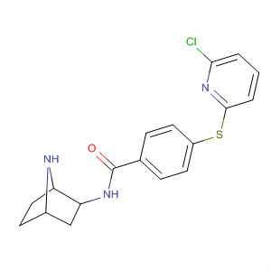 500561-48-8  Benzamide,N-(1S,2R,4R)-7-azabicyclo[2.2.1]hept-2-yl-4-[(6-chloro-2-pyridinyl)thio]-