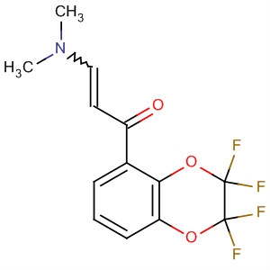 500568-55-8  2-Propen-1-one,3-(dimethylamino)-1-(2,2,3,3-tetrafluoro-2,3-dihydro-1,4-benzodioxin-5-yl)-