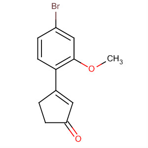 500570-52-5  2-Cyclopenten-1-one, 3-(4-bromo-2-methoxyphenyl)-