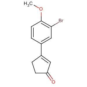 500570-54-7  2-Cyclopenten-1-one, 3-(3-bromo-4-methoxyphenyl)-