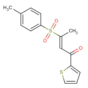 500580-79-0  2-Buten-1-one, 3-[(4-methylphenyl)sulfonyl]-1-(2-thienyl)-, (2E)-