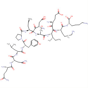 500597-63-7  L-Lysine,L-glutaminyl-L-asparaginyl-L-leucyl-L-tyrosyl-L-prolyl-L-a-aspartyl-L-leucyl-L-seryl-L-a-glutamyl-L-isoleucyl-L-lysyl-