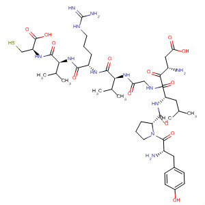 500598-64-1  L-Cysteine,L-tyrosyl-L-prolyl-L-a-aspartyl-L-leucylglycyl-L-valyl-L-arginyl-L-valyl-