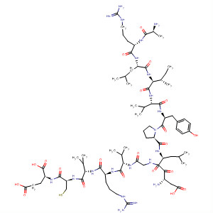500599-39-3  L-Glutamic acid,L-alanyl-L-arginyl-L-leucyl-L-isoleucyl-L-valyl-L-tyrosyl-L-prolyl-L-a-aspartyl-L-leucylglycyl-L-valyl-L-arginyl-L-valyl-L-cysteinyl-