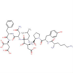 500601-71-8  L-Aspartic acid,L-lysyl-L-tyrosyl-L-prolyl-L-a-aspartyl-L-leucyl-L-asparaginyl-L-phenylalanyl-