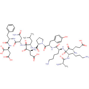 500602-13-1  L-Aspartic acid,L-alanyl-L-a-glutamyl-L-lysyl-L-lysyl-L-tyrosyl-L-prolyl-L-a-aspartyl-L-leucyl-L-asparaginyl-L-phenylalanyl-