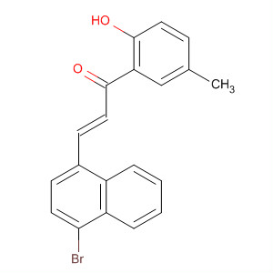 500612-89-5  2-Propen-1-one,3-(4-bromo-1-naphthalenyl)-1-(2-hydroxy-5-methylphenyl)-, (2E)-
