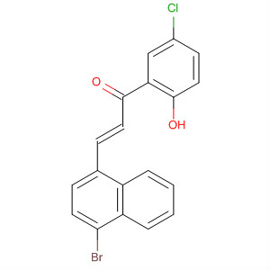 500612-91-9  2-Propen-1-one,3-(4-bromo-1-naphthalenyl)-1-(5-chloro-2-hydroxyphenyl)-, (2E)-