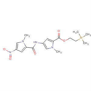 500701-37-1  1H-Pyrrole-2-carboxylic acid,1-methyl-4-[[(1-methyl-4-nitro-1H-pyrrol-2-yl)carbonyl]amino]-,2-(trimethylsilyl)ethyl ester