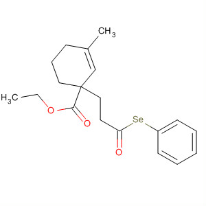 500707-43-7  2-Cyclohexene-1-carboxylic acid,3-methyl-1-[3-oxo-3-(phenylseleno)propyl]-, ethyl ester