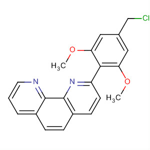 500711-45-5  1,10-Phenanthroline, 2-[4-(chloromethyl)-2,6-dimethoxyphenyl]-