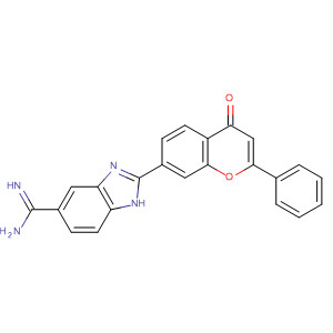 500714-88-5  1H-Benzimidazole-5-carboximidamide,2-(4-oxo-2-phenyl-4H-1-benzopyran-7-yl)-
