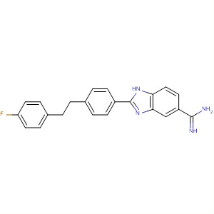 500714-94-3  1H-Benzimidazole-5-carboximidamide,2-[4-[2-(4-fluorophenyl)ethyl]phenyl]-