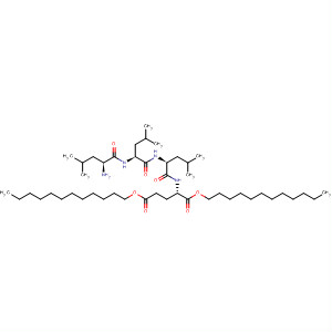 500722-17-8  L-Glutamic acid, L-leucyl-L-leucyl-L-leucyl-, didodecyl ester