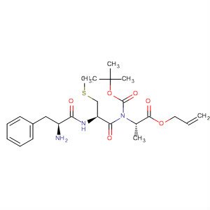 500723-18-2  L-Alanine,N-[(1,1-dimethylethoxy)carbonyl]-L-phenylalanyl-S-methyl-L-cysteinyl-,2-propenyl ester
