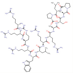 500724-98-1  L-Proline,L-arginyl-L-arginyl-L-arginyl-L-arginyl-L-tryptophyl-L-leucyl-L-arginyl-L-arginyl-L-alanyl-L-seryl-L-alanyl-L-prolyl-L-leucyl-
