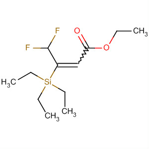 500761-70-6  2-Butenoic acid, 4,4-difluoro-3-(triethylsilyl)-, ethyl ester