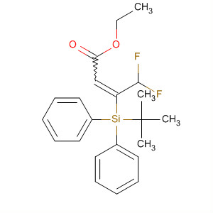 500761-72-8  2-Butenoic acid, 3-[(1,1-dimethylethyl)diphenylsilyl]-4,4-difluoro-, ethylester
