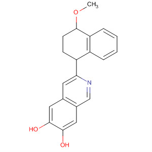 500765-36-6  6,7-Isoquinolinediol, 1,2,3,4-tetrahydro-3-(4-methoxy-1-naphthalenyl)-