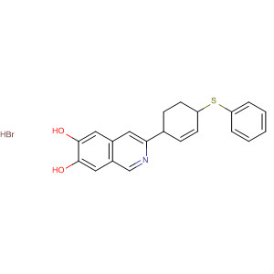 500765-40-2  6,7-Isoquinolinediol, 1,2,3,4-tetrahydro-3-[4-(phenylthio)phenyl]-,hydrobromide