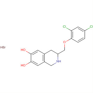 500765-42-4  6,7-Isoquinolinediol,3-[(2,4-dichlorophenoxy)methyl]-1,2,3,4-tetrahydro-, hydrobromide