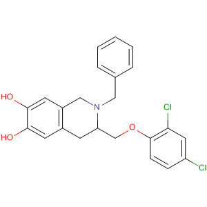 500765-43-5  6,7-Isoquinolinediol,3-[(2,4-dichlorophenoxy)methyl]-1,2,3,4-tetrahydro-2-(phenylmethyl)-