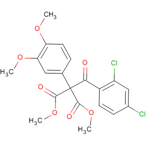 500765-76-4  Propanedioic acid, (2,4-dichlorobenzoyl)(3,4-dimethoxyphenyl)-,dimethyl ester