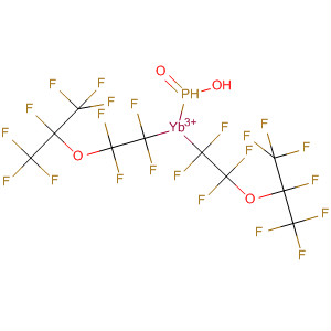 500776-84-1  Phosphinic acid,bis[1,1,2,2-tetrafluoro-2-[1,2,2,2-tetrafluoro-1-(trifluoromethyl)ethoxy]ethyl]-, ytterbium(3+) salt