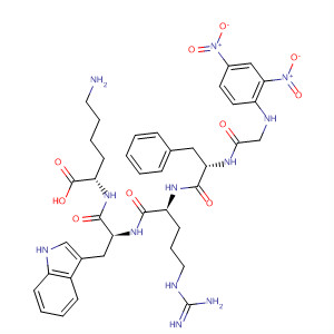 500799-55-3  L-Lysine, N-(2,4-dinitrophenyl)glycyl-L-phenylalanyl-L-arginyl-L-tryptophyl-