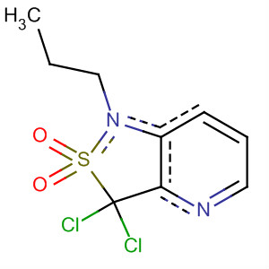 500857-87-4  Isothiazolo[4,3-b]pyridine, 3,3-dichloro-1,3-dihydro-1-propyl-,2,2-dioxide