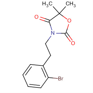 500874-59-9  2,4-Oxazolidinedione, 3-[2-(2-bromophenyl)ethyl]-5,5-dimethyl-