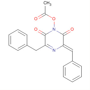 500876-26-6  2,6(1H,3H)-Pyrazinedione,1-(acetyloxy)-5-(phenylmethyl)-3-(phenylmethylene)-, (3Z)-