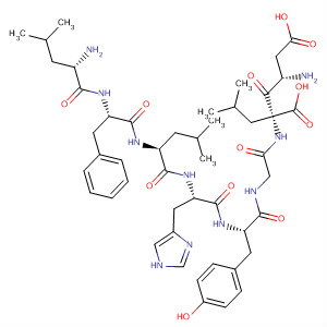 500882-94-0  L-Leucine,L-leucyl-L-phenylalanyl-L-leucyl-L-histidyl-L-tyrosylglycyl-L-a-aspartyl-