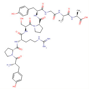 500883-00-1  L-Alanine,L-tyrosyl-L-prolyl-L-arginyl-L-seryl-L-prolyl-L-tyrosylglycyl-L-alanyl-