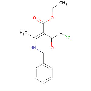 500906-27-4  2-Butenoic acid, 2-(chloroacetyl)-3-[(phenylmethyl)amino]-, ethyl ester,(2E)-