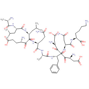 500908-30-5  L-Lysine,L-alanyl-L-leucyl-L-a-glutamyl-L-leucyl-L-glutaminyl-L-alanyl-L-a-aspartyl-L-a-aspartyl-L-phenylalanyl-L-asparaginyl-