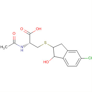 500910-98-5  L-Cysteine, N-acetyl-S-(5-chloro-2,3-dihydro-1-hydroxy-1H-inden-2-yl)-