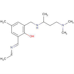 500994-93-4  Phenol,2-[[[2-(dimethylamino)ethyl]ethylamino]methyl]-6-[(ethylimino)methyl]-4-methyl-