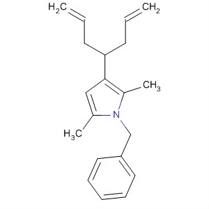500995-16-4  1H-Pyrrole, 2,5-dimethyl-1-(phenylmethyl)-3-[1-(2-propenyl)-3-butenyl]-