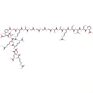 500997-91-1  L-Proline,L-arginyl-L-a-glutamylglycyl-L-arginyl-L-arginyl-L-a-aspartyl-L-alanyl-L-prolylglycyl-L-arginyl-L-alanylglycylglycylglycylglycyl-L-alanyl-L-alanyl-L-arginyl-L-seryl-L-valyl-L-seryl-