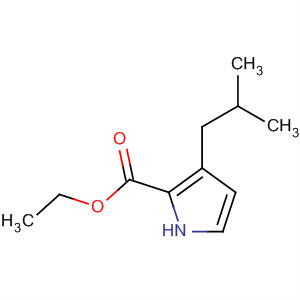 501006-93-5  1H-Pyrrole-2-carboxylic acid, 3-(2-methylpropyl)-, ethyl ester