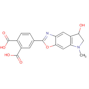 501009-86-5  1,2-Benzenedicarboxylic acid,4-(6,7-dihydro-7-hydroxy-5-methyl-5H-pyrrolo[3,2-f]benzoxazol-2-yl)-