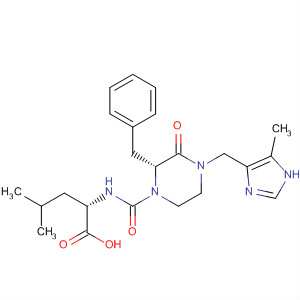 501010-24-8  L-Leucine,N-[[(2R)-4-[(5-methyl-1H-imidazol-4-yl)methyl]-3-oxo-2-(phenylmethyl)-1-piperazinyl]carbonyl]-