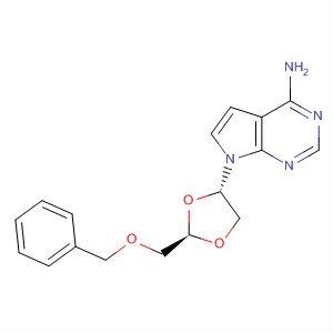 501013-41-8  7H-Pyrrolo[2,3-d]pyrimidin-4-amine,7-[(2R,4S)-2-[(phenylmethoxy)methyl]-1,3-dioxolan-4-yl]-